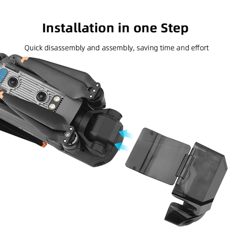 Nắp Bảo Vệ Ống Kính Camera Tích Hợp Vòng Đỡ Chống Bụi Cho Mavic3 Drones