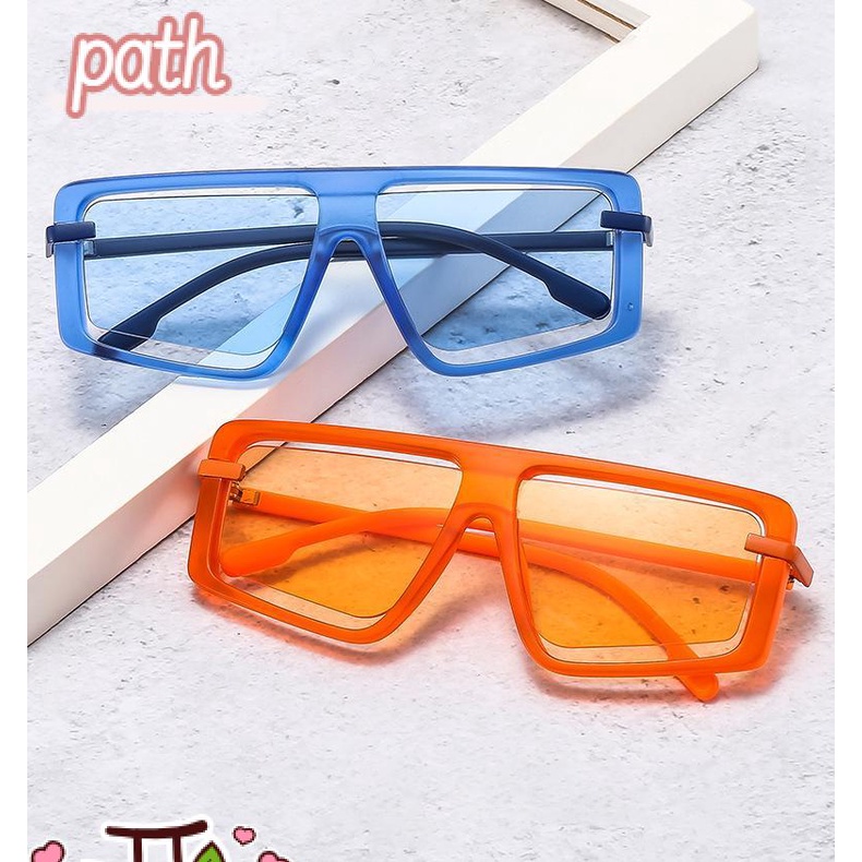PATH Kính Râm Nữ Gọng Vuông Chống Tia UV