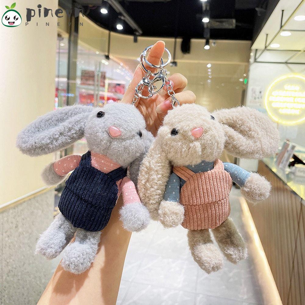 PINEVN Móc Khóa Hình Thú Nhồi Bông Dễ Thương