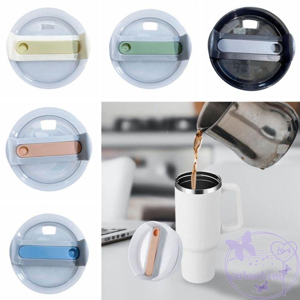 AVALENTINE Nắp Đậy Cốc 40Oz Bằng Nhựa Cấp Thực Phẩm Chống Văng Có Lỗ Ống Hút