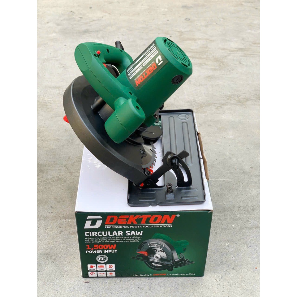 Máy cắt gỗ DEKTON 185mm 1500w /HEDYTY MODEL/ DK-CG18501 mạnh mẽ/GIÁ TỐT CHUYÊN MÁY MÀI