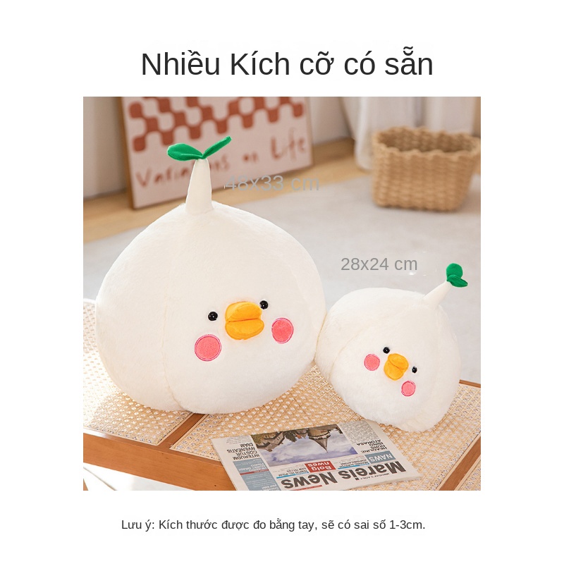 Thú Nhồi Bông Hình Vịt Xinh Xắn Dễ Thương