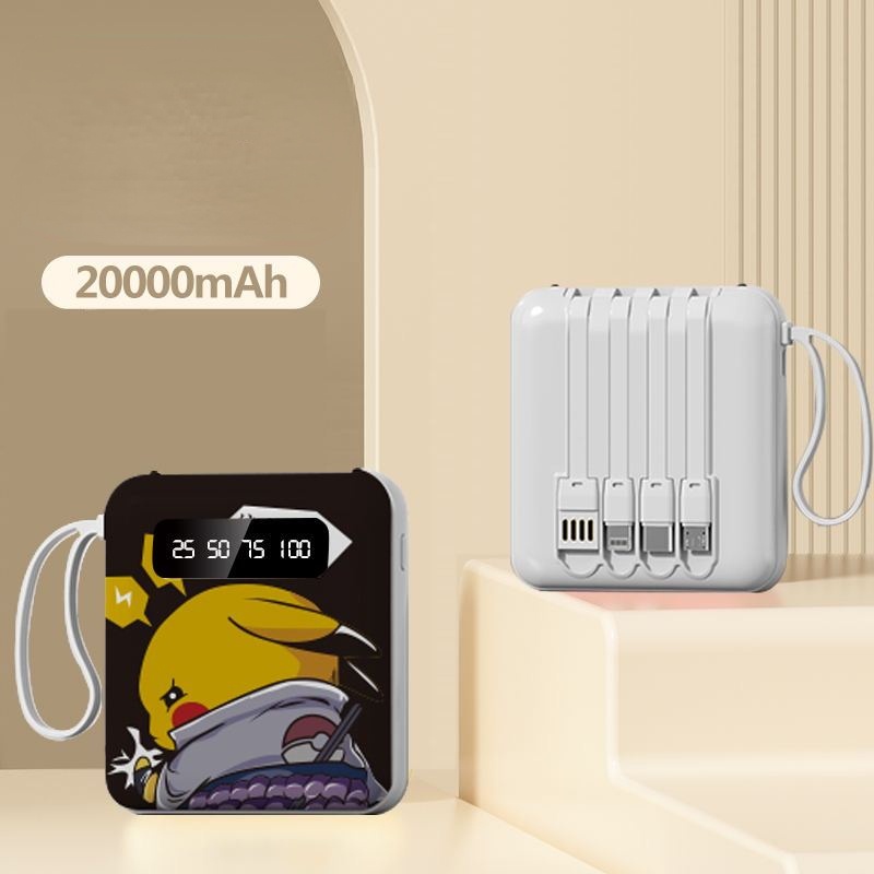 Pin Sạc Dự Phòng Mini 20000mAh Công Suất Cao Siêu Dễ Thương