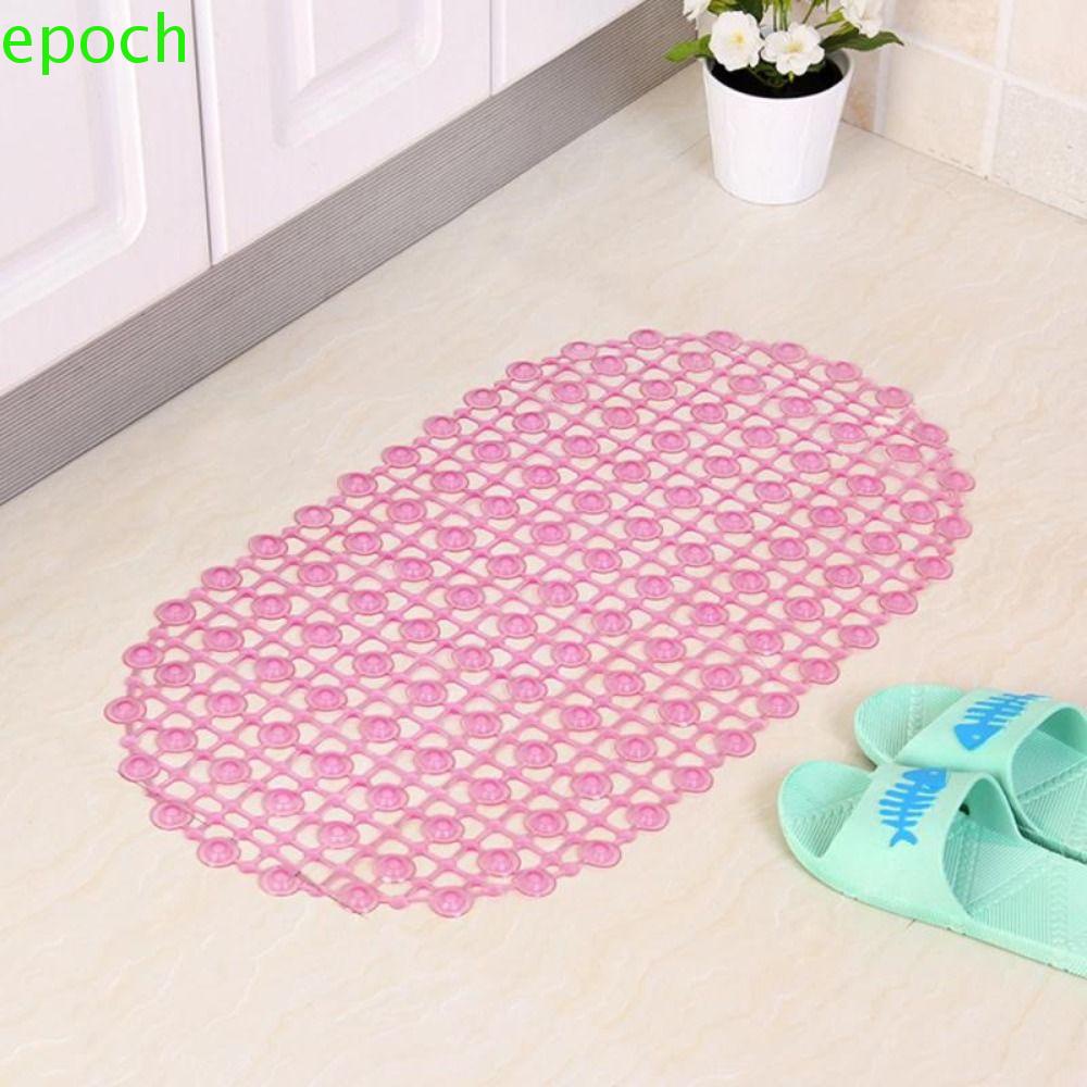 EPOCH Thảm Lót Sàn Nhà Tắm Bằng PVC Mềm Hình Oval Chống Trượt