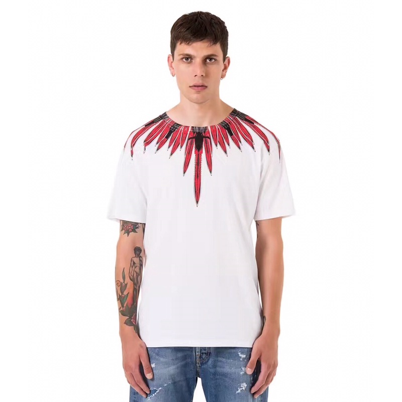 Ma-rc-lo- BEL-ONG Áo Thun Tay Ngắn Cánh Nhọn Thời Trang Xu Hướng Đường Phố Chất Lượng Cao Mới Nhất