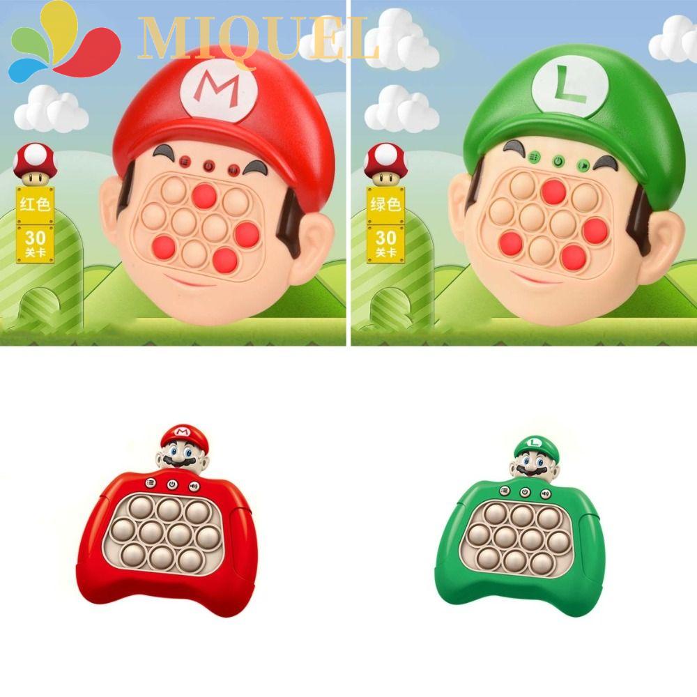 MIQUEL Đồ Chơi Nhân Vật Mario Gopher Bằng Nhựa Vui Nhộn