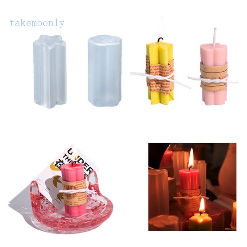 Bộ Dụng Cụ Làm Nến DIY Hình Hoa Anh Đào Sáng Tạo