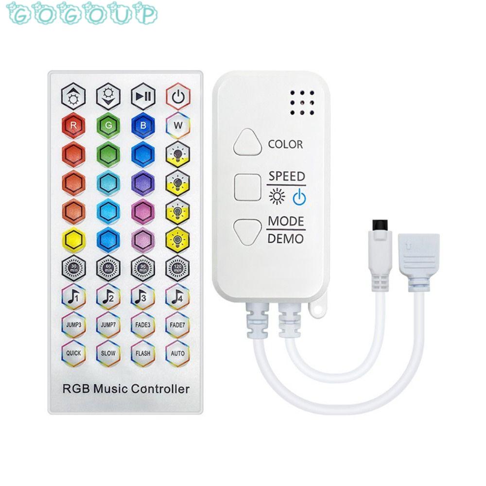 GOGOUP Bộ Điều Khiển Từ Xa Cho Dây Đèn Led RGB