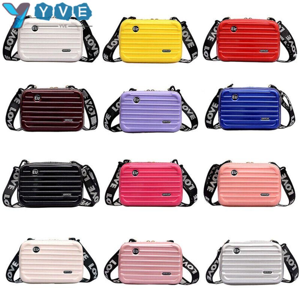 YVE Túi Đeo Vai / Đeo Chéo / Đựng Mỹ Phẩm / Điện Thoại Hình Vali Cứng Mini