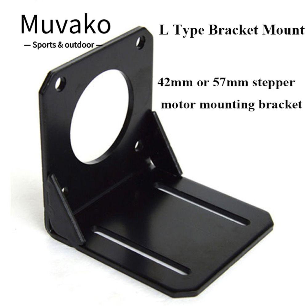 MUVAKO Giá Đỡ Động Cơ Bước Hình Chữ L Màu Đen 17 23 Mount 42