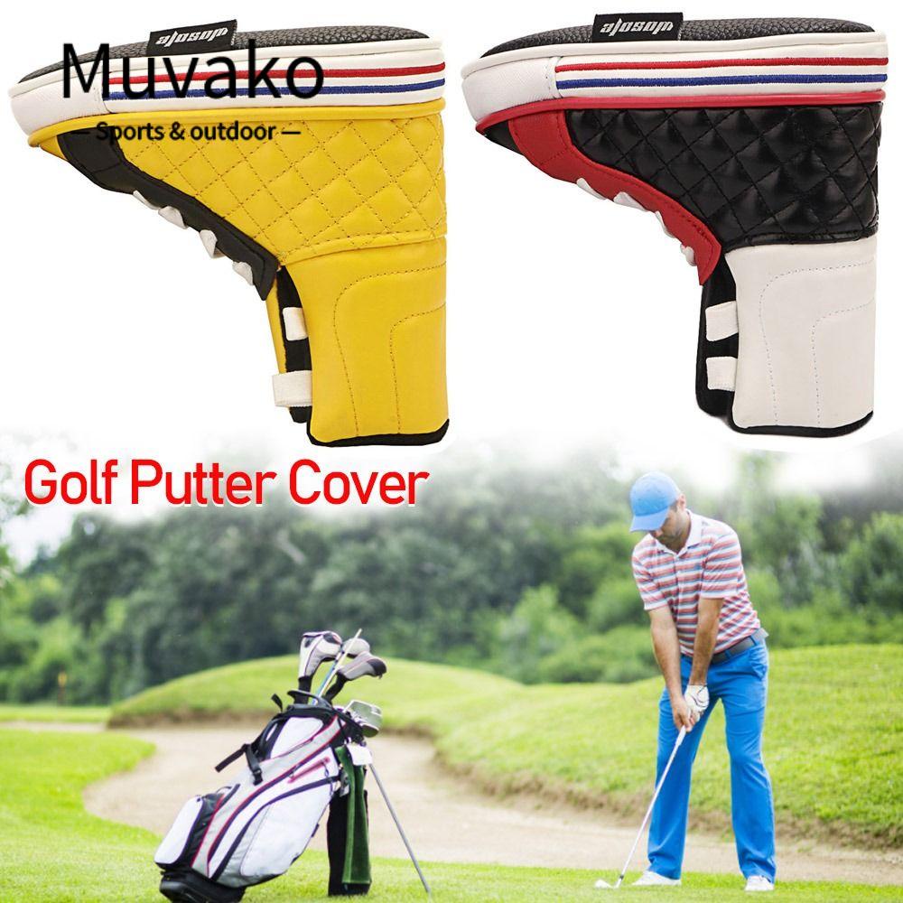 MUVAKO Vỏ Bọc Gậy Đánh Golf Bằng Da PU Cao Cấp