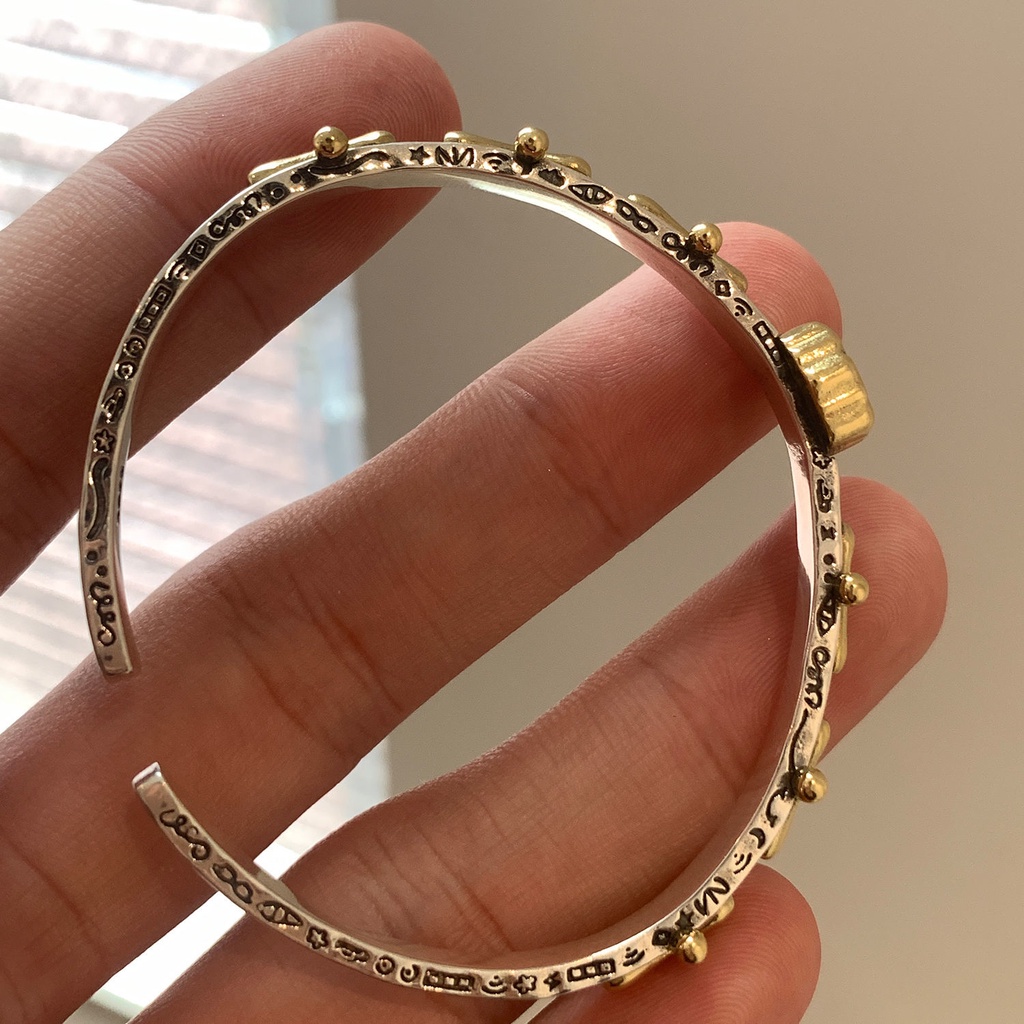 Vòng Tay Bạc 925 Họa Tiết Graffiti Sang Trọng Thời Trang Cho Nữ