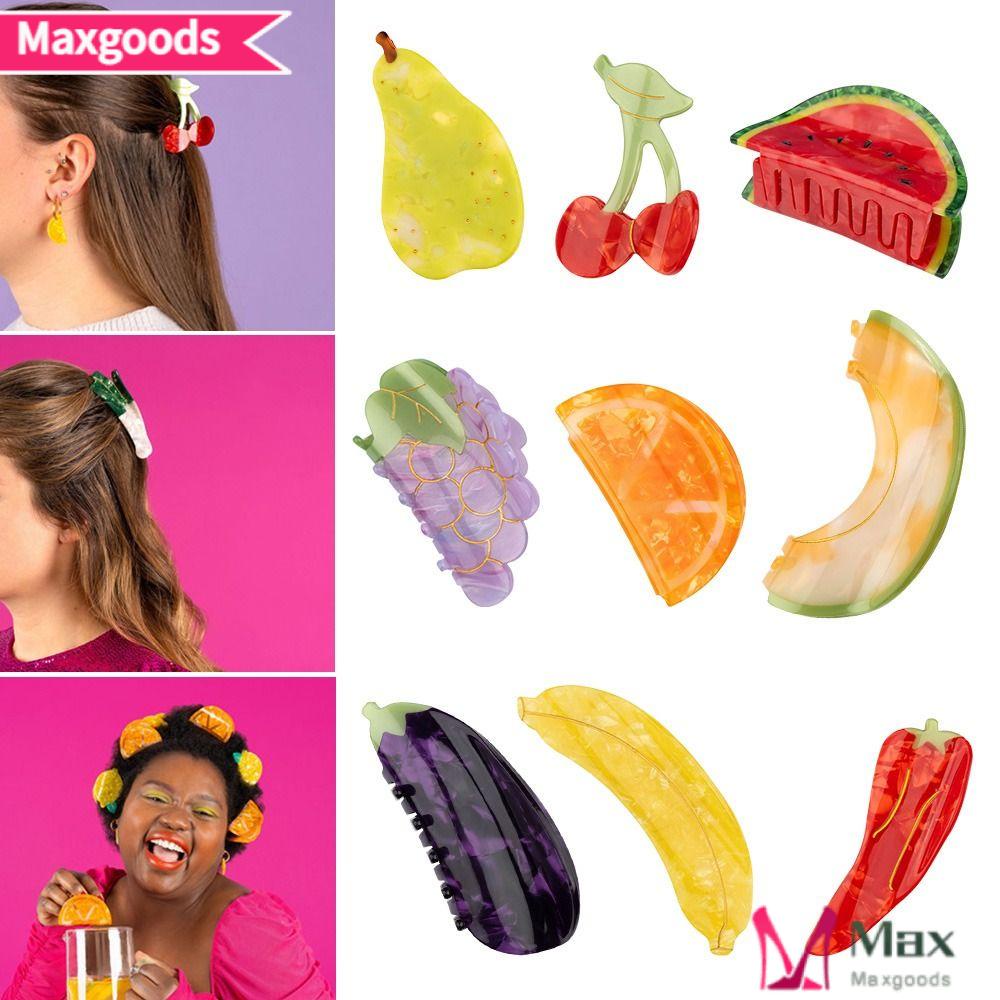 MAXG Kẹp Tóc Càng Cua Phong Cách Pháp Ngọt Ngào