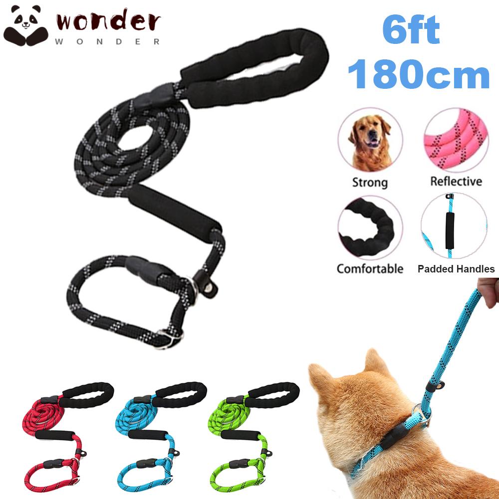 WONDER Dây Dắt Thú Cưng Đi Dạo 6FT Chắc Chắn Chống Cắn