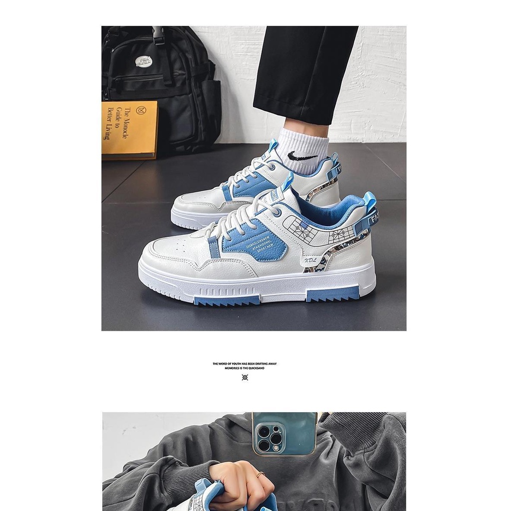 Giày Nam Lucky 151, Giày Sneaker NamKiểu Dáng Trẻ Trung Phong cách Hàn Quốc Mẫu Mới