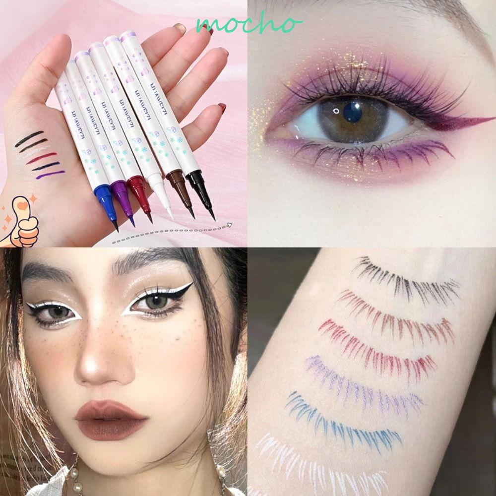 MOCHO Bút Kẻ Mắt Dạng Lỏng Lâu Trôi Chống Nhòe Không Thấm Nước Màu Sắc Tự Nhiên Phong Cách Hàn Quốc