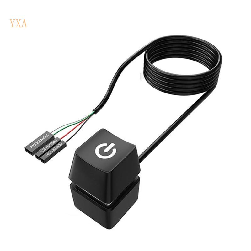 Nút Công Tắc Mở Rộng Mạng Internet Với Đèn LED Nhiều Màu Cho Bo Mạch Chủ Máy Tính