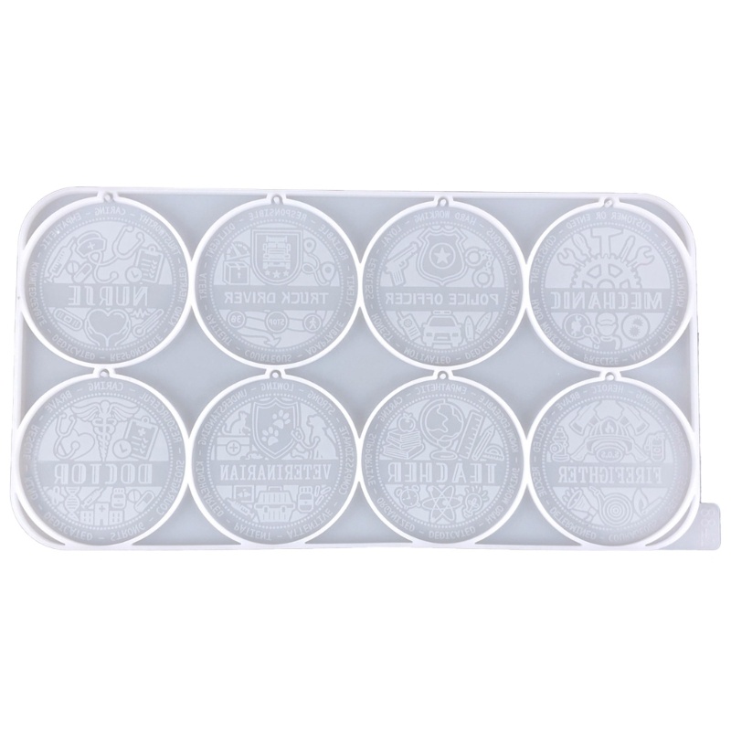 Sa Khuôn Silicone Làm Móc Khóa Hình Cảnh Sát DIY