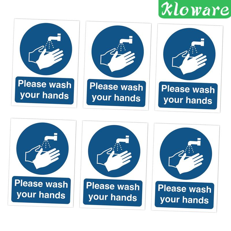 Bộ 6 Miếng Dán Chống Thấm Nước Cho Nhà Vệ Sinh