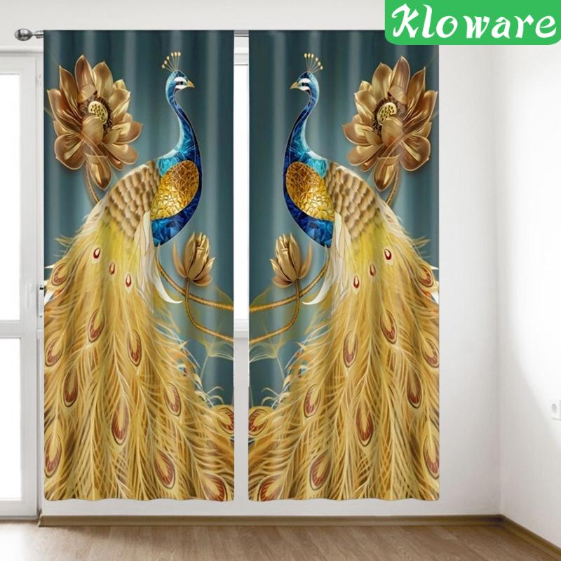 Rèm Cửa Màu Tối Dùng Trang Trí Phòng Khách / Nhà Bếp / Nông Trại