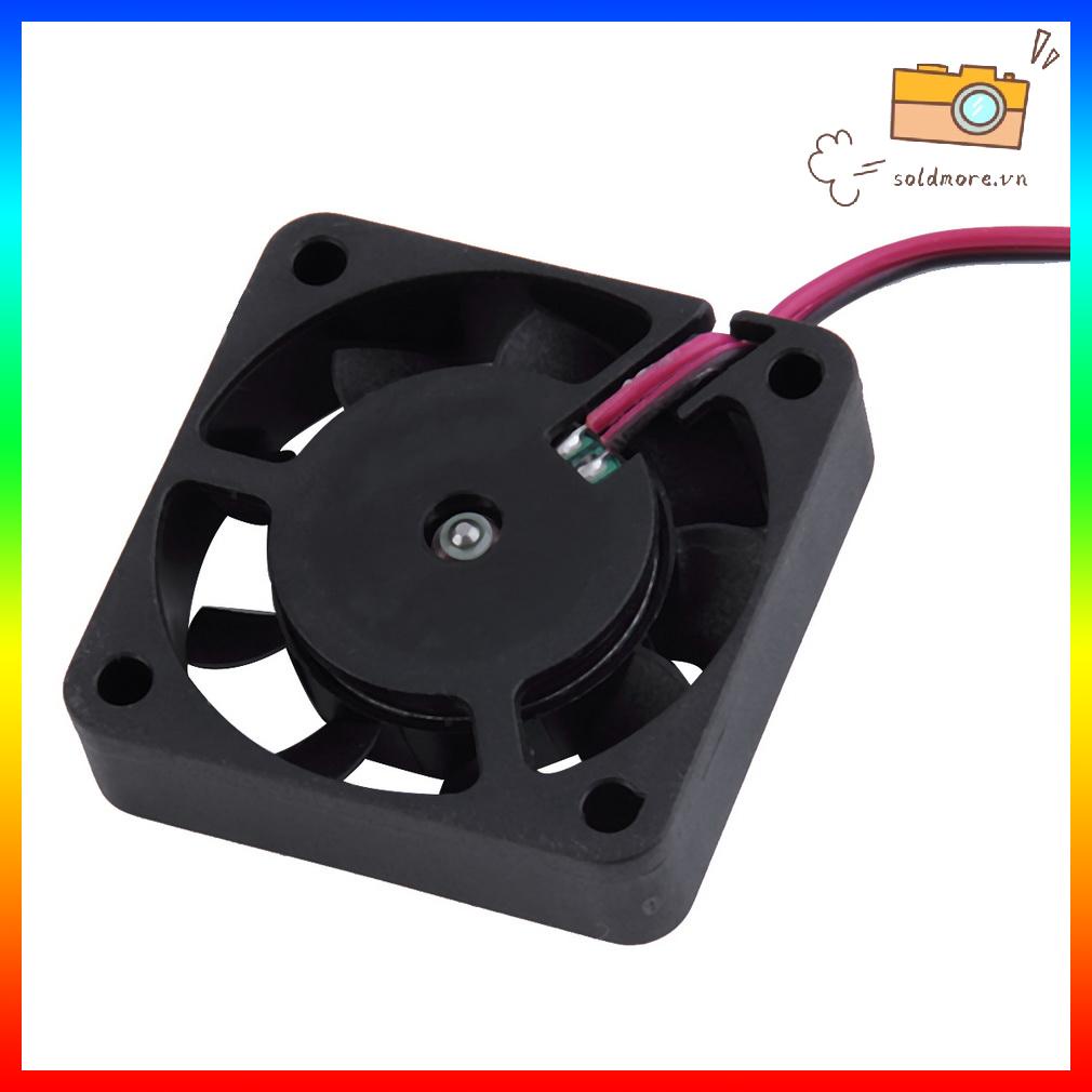 DC 12V 4CM 2 Pin 2 Dòng 4500 Vòng/phút Card Đồ Họa VGA Không Chổi Than Nhựa Thoáng Mát Quạt Tản Nhiệt Cho Laptop máy Tính