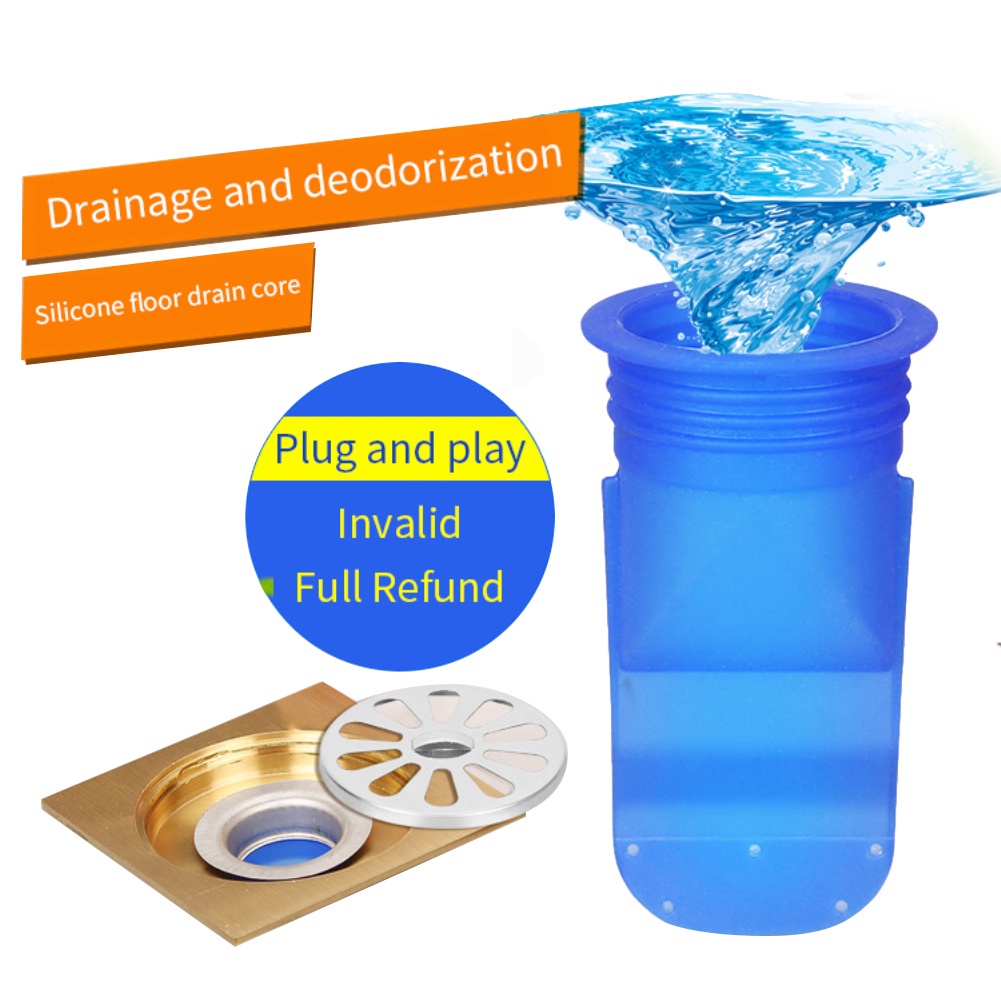 Lõi lọc khử mùi thoát nước sàn bằng silicon Bộ lọc chống chảy ngược Bộ lọc nước thải blackpink11