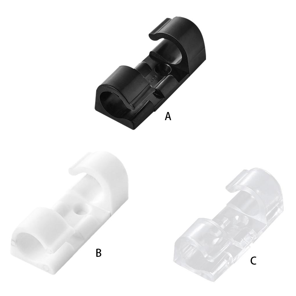 Set 4 Kẹp Cố Định Dây Cáp Gắn Tường Sắp Xếp Gọn Gàng Cho Nhà Ở / Văn Phòng