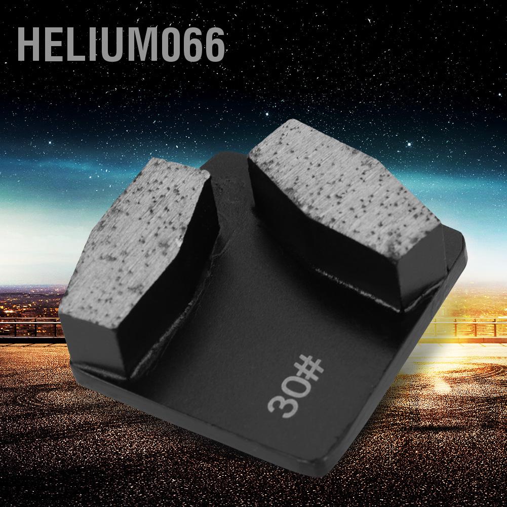 Helium066 Grit 30 Tấm mài bê tông kim cương hình thang trung bình Đĩa cho máy sàn