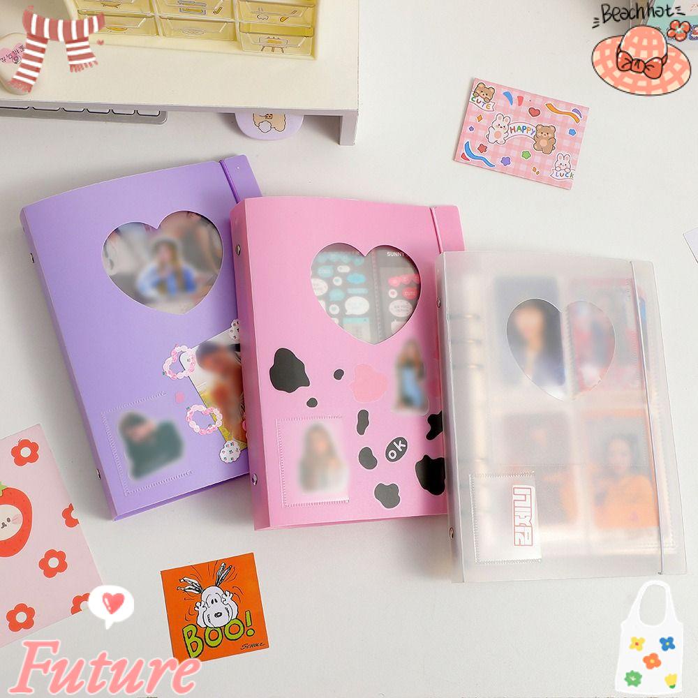 FUTURE Album Đựng Ảnh Và Thẻ Danh Thiếp Khổ A5 Họa Tiết Hoạt Hình Dễ Thương