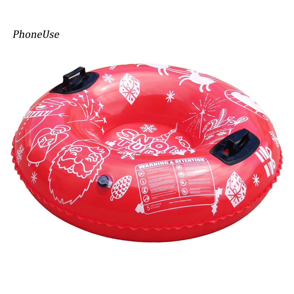 Pu Ống Bơm Hơi PVC Họa Tiết Người Tuyết Giáng Sinh