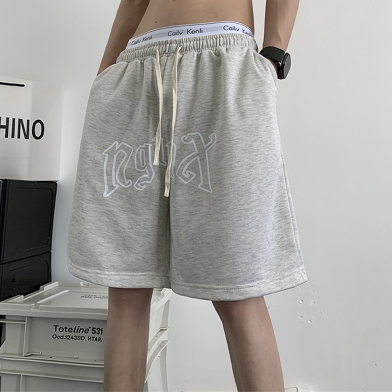 Quần Short Thể Thao Bóng Rổ Mỹ Dáng Rộng Phong Cách retro Đường Phố Cho Nam