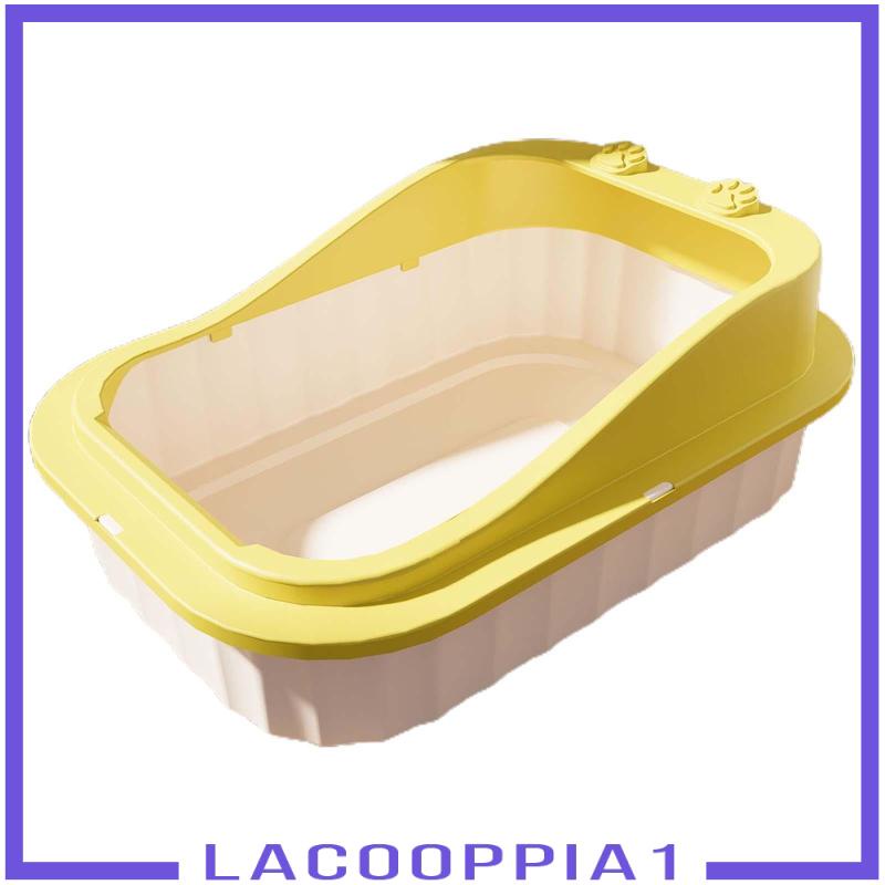 Hộp Nhà Vệ Sinh Mở Nắp Bồn Cầu Kèm Viền Cho Mèo Cưng