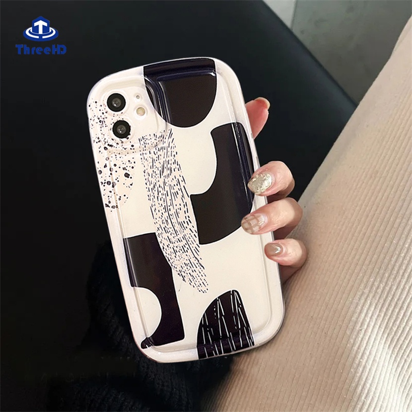 Ốp Điện Thoại Jelly Màu Trắng / Đen Trong Suốt Cho iPhone 14 13 12 11 Pro Max SE2020 X Xr Xs Max 8 7 6 6s Plus