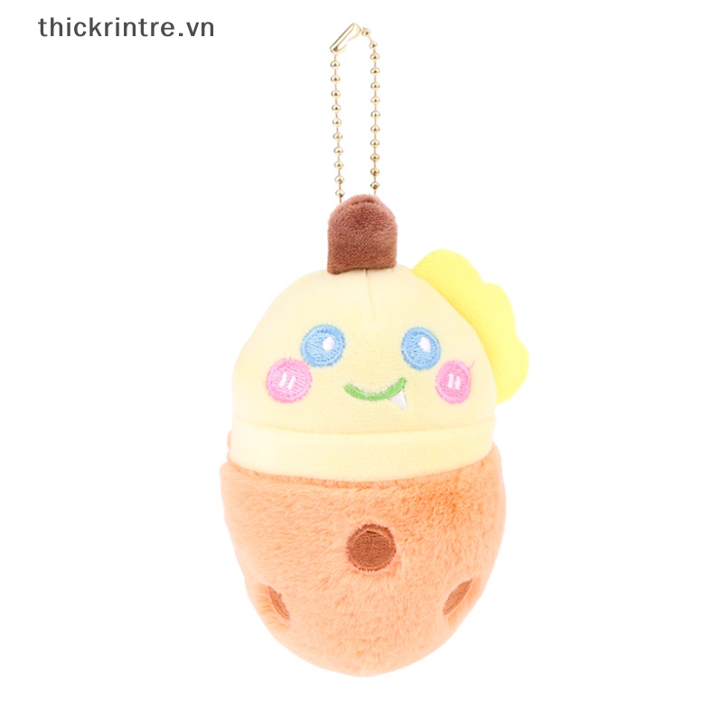 Móc Khóa Hình Gấu Trúc Nhồi Bông Mềm Mại Đáng Yêu