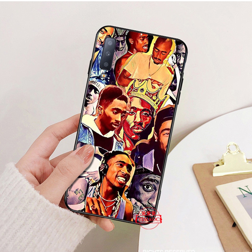 Ốp Điện Thoại Mềm Hình Tupac Amaru Shakur 2Pac Cho Samsung A42 5G A51 A52 4G 5G A71 A72 A81 A82 A91 Quantum 2 M20