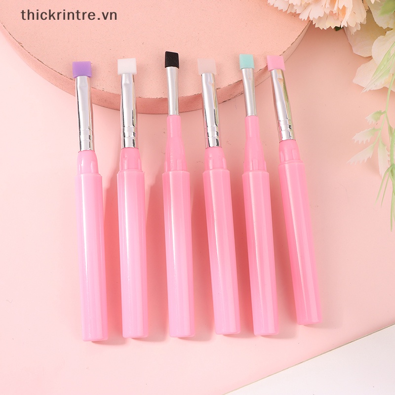 Dụng Cụ Hỗ Trợ Nối Dài Lông Mi Hai Đầu Bằng Silicon Mềm Tiện Lợi