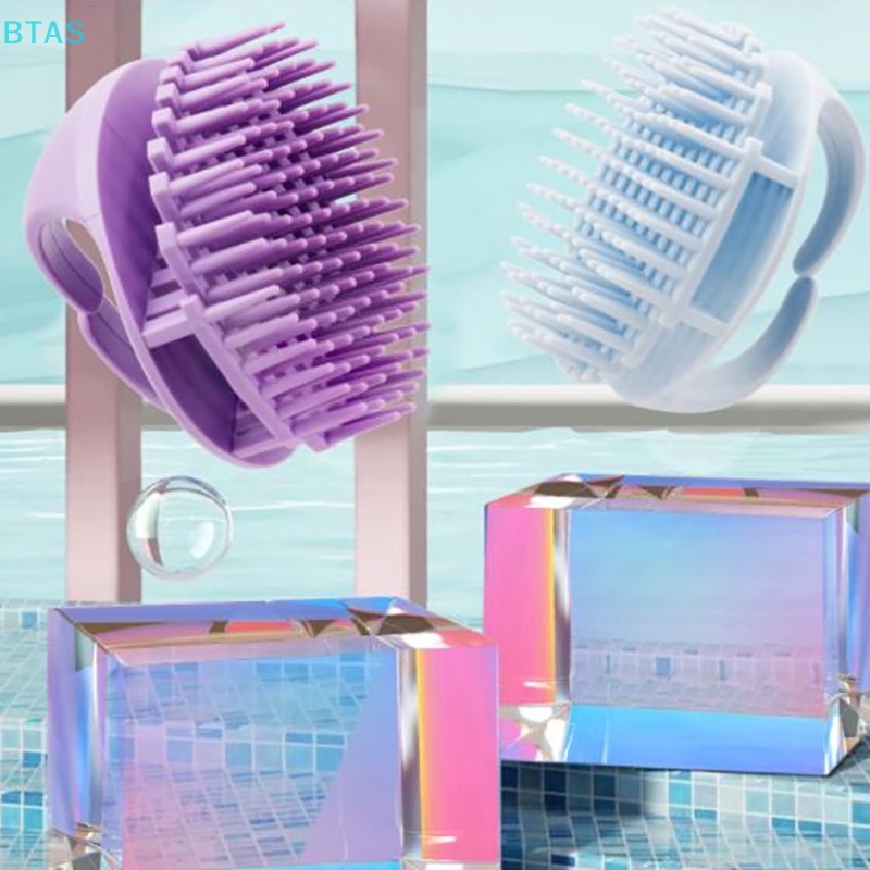Lược Silicone Dùng Gội Đầu Mát Xa Da Đầu Tiện Dụng