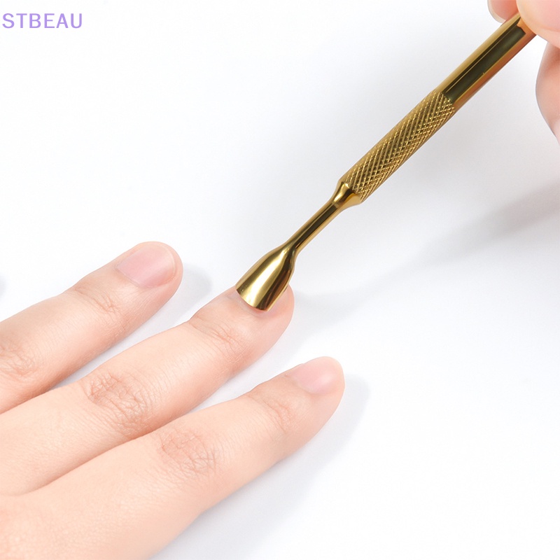 1 Cây Đẩy Biểu Bì Hai Đầu Bằng Thép Không Gỉ Chuyên Dụng Cho Làm Móng