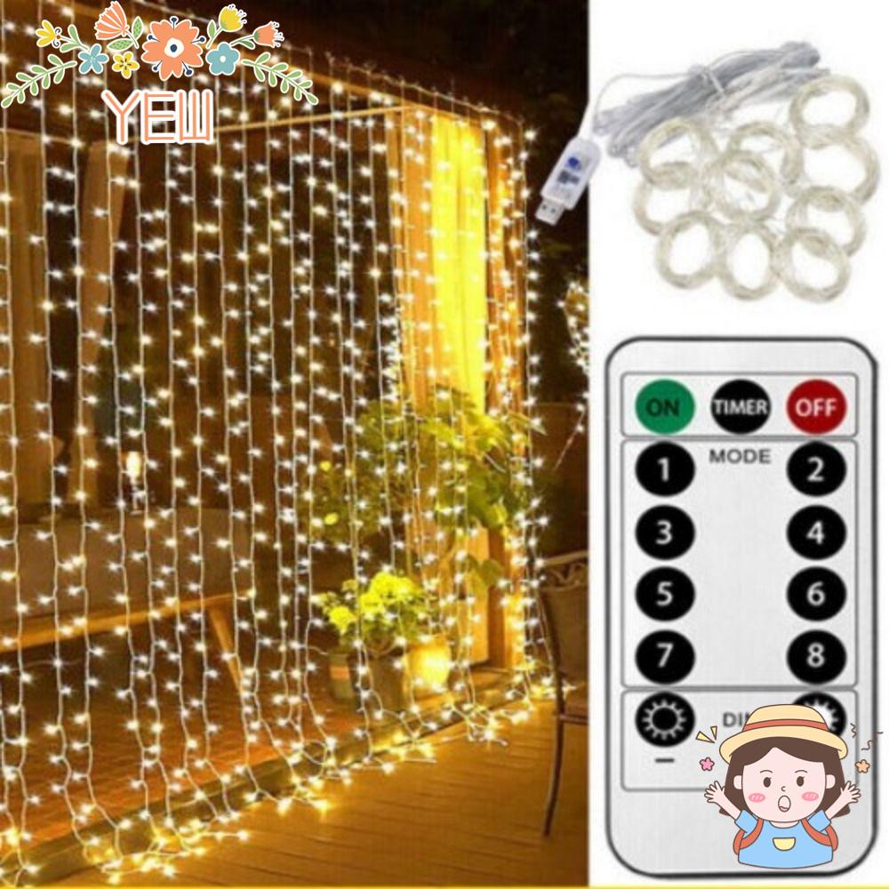 YEW Dây Đèn LED 300 Bóng Trang Trí Tuyệt Đẹp