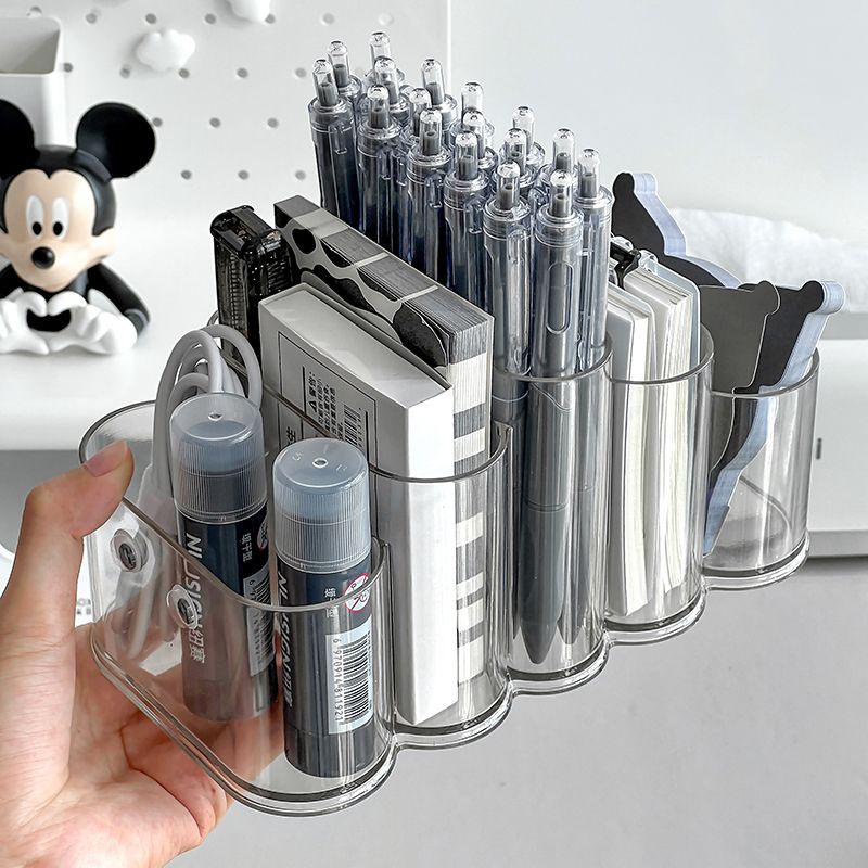 ✨Hộp Đựng Dây Cáp Sạc / Điều Khiển Từ Xa Trong Suốt Để Bàn Tiện Dụng