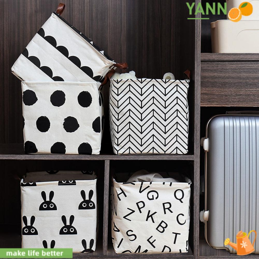 YANN1 Giỏ Đựng Đồ Chơi / Đồ Giặt Có Thể Gấp Gọn Tiện Dụng