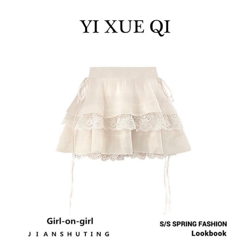 Cô Gái Nóng Bỏng Gợi Cảm. Chân Váy Múa Ba Lê Mềm Mại Xinh Xắn Váy Xếp Tầng Cạp Cao. Váy Chữ A Thiết Kế. Quần Dài Thiết Kế Ngọt Ngào Dễ Thương Dành Cho Nữ
