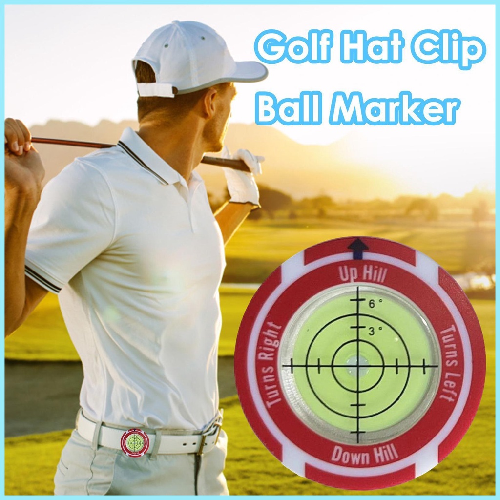 Kẹp Đánh Dấu Vị Trí Mũ Chơi Golf Độ Chính Xác Cao