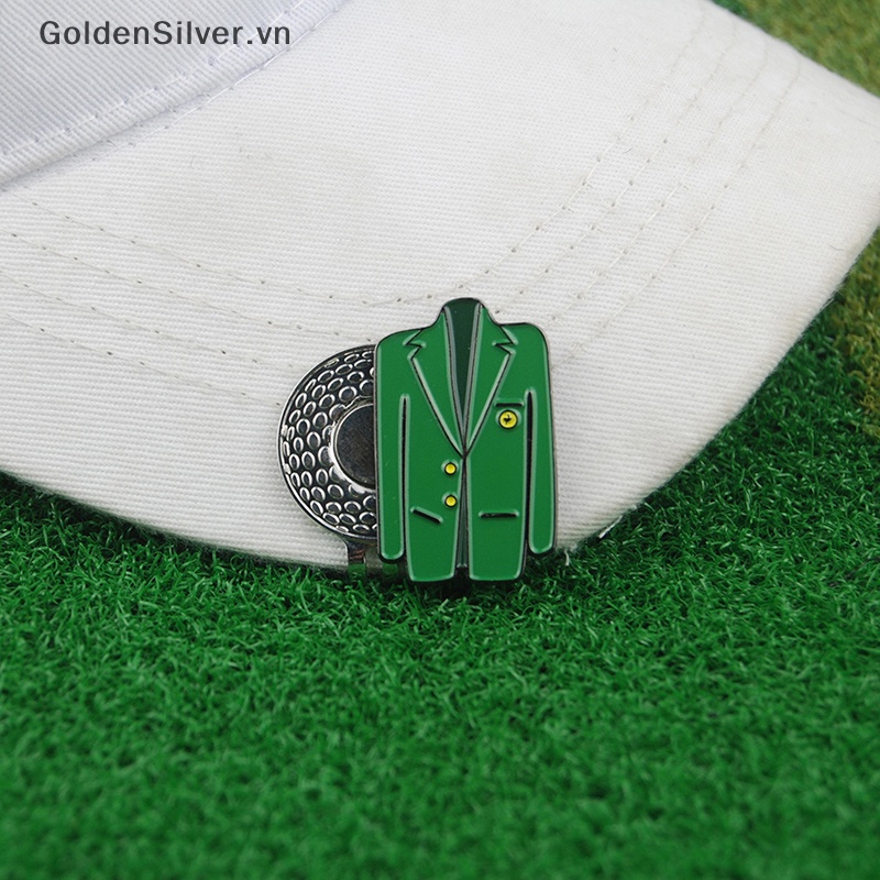 Dụng Cụ Đánh Dấu Bóng Golf Bằng Hợp Kim Màu Xanh Lá Cây Màu Vàng Kim Đánh Dấu Bóng Golf