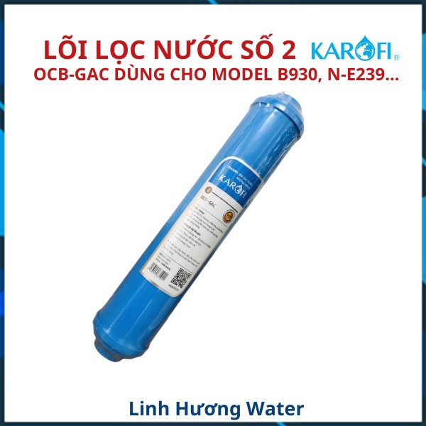 Bộ lõi lọc nước 123 Karofi - Dùng cho model B930, N-e239, N-e118, N-e119/U, N-e119/A, N7RO, E8RO, E9RO...
