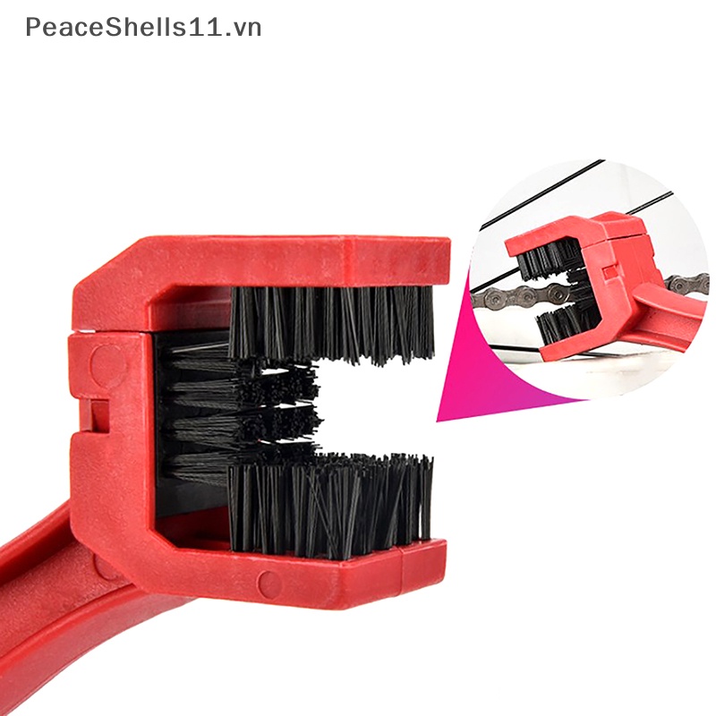 Bàn Chải Làm Sạch Xích Xe Đạp / Xe Máy Bằng Nhựa Tiện Dụng