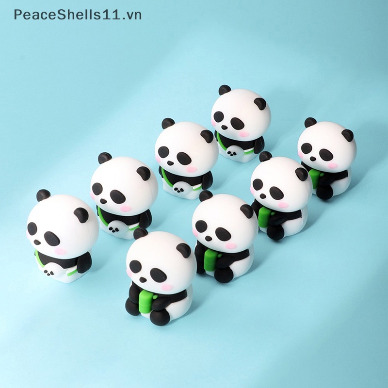 Dụng Cụ Gọt Bút Chì Bằng Silicon Hình Gấu Trúc Dễ Thương