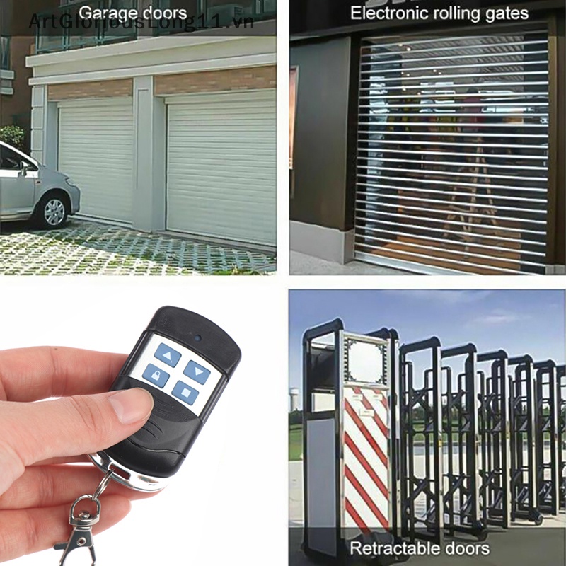 1 Remote Điều Khiển Mở Cửa Garage 4 Nút 433MHZ