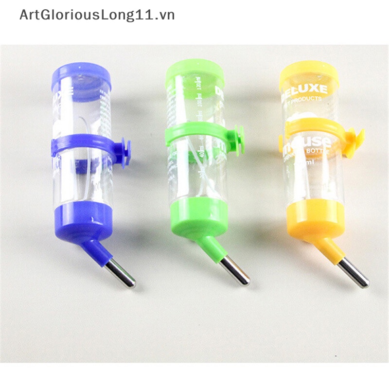 Bình Đựng Nước Bằng Nhựa 3 Kích Cỡ Cho Hamster / Thỏ / Heo