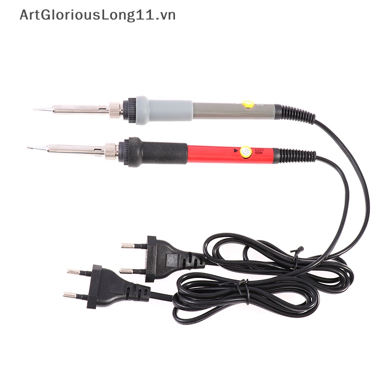 Bút Hàn Điện 60W 220V Phích Cắm EU Có Thể Điều Chỉnh Nhiệt Độ Tiện Dụng